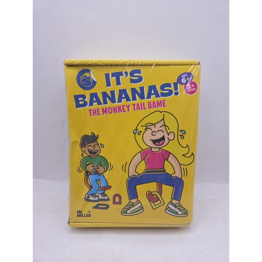 MCMILLER ENTERTAINMENT It's Bananas! The Monkey Tail Game – Funny - New Sealed